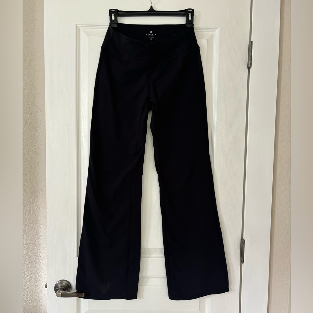 Athleta wide leg leggings size S
